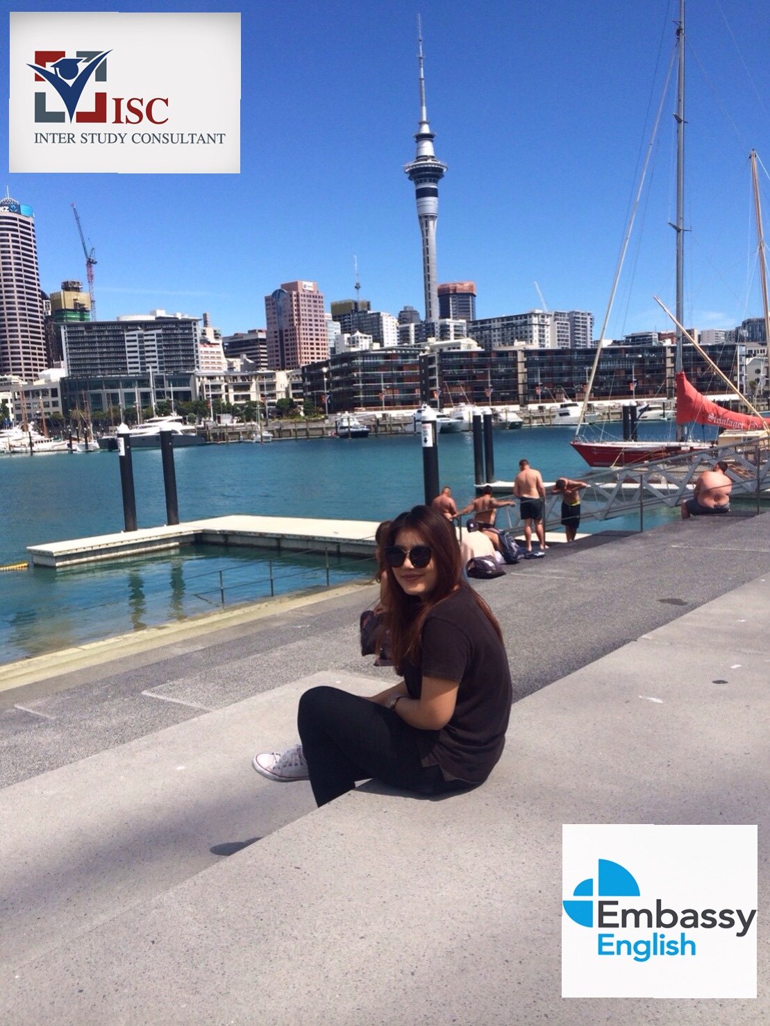 น้องกีต้าร์ Embassy English, Auckland New Zealand